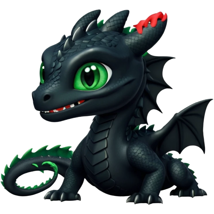 How to train your dragon toothless emoji
