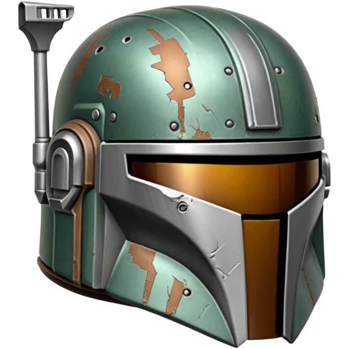 the mandalorian helmet emoji