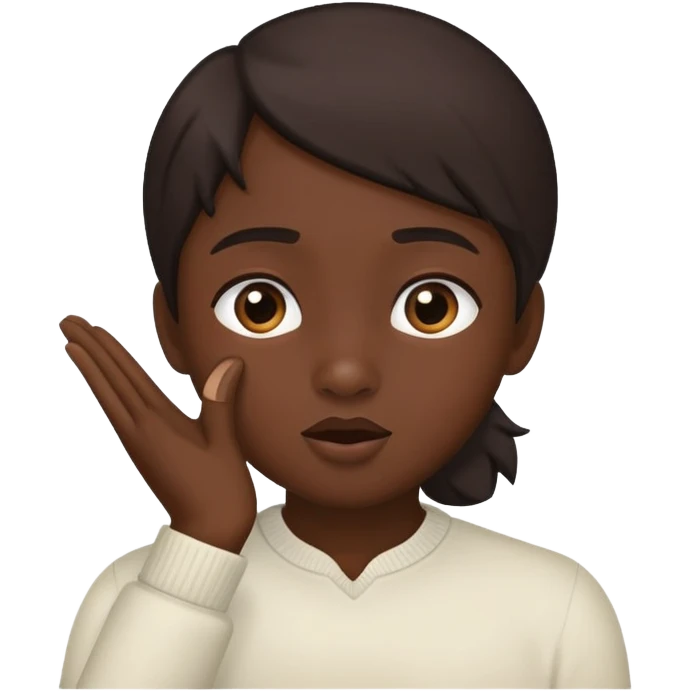 🤫+🧏= emoji