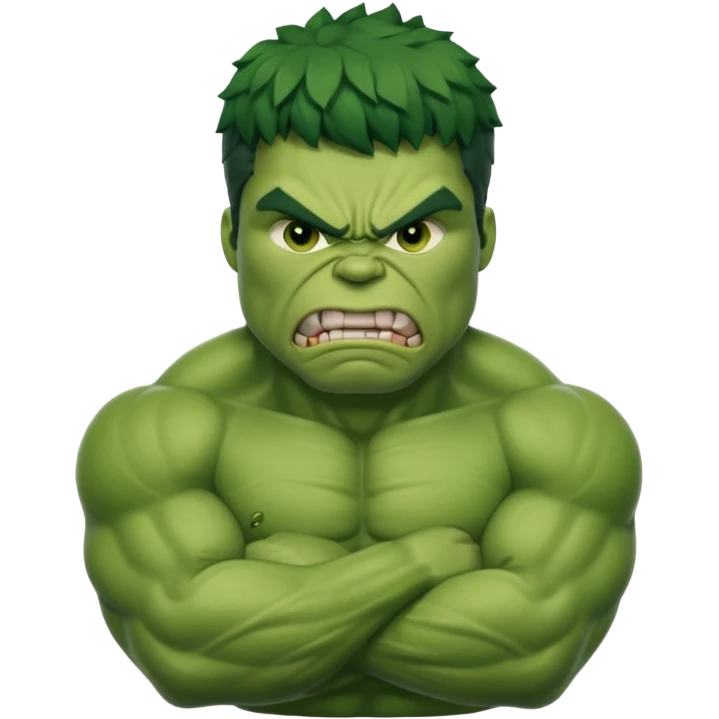 angry hulk emoji