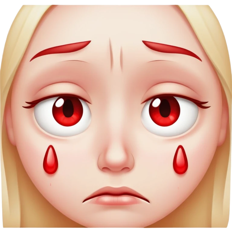 sad face with tears emoji