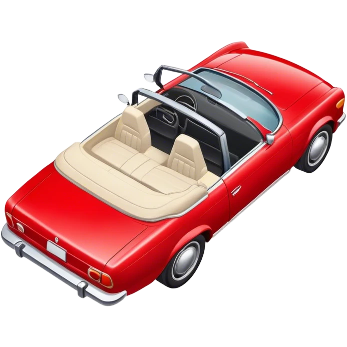 top down car  emoji