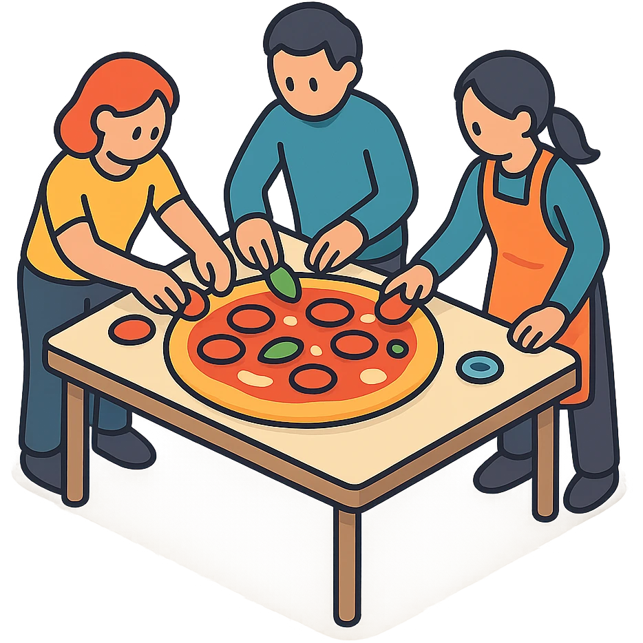 people making pizza  emoji