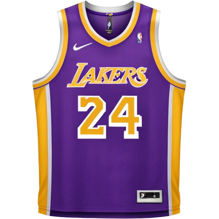 los angeles lakers jersey emoji