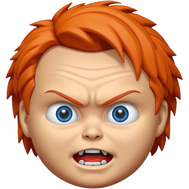 Un emojin de chuky emoji