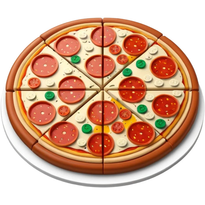 Lego pizza emoji