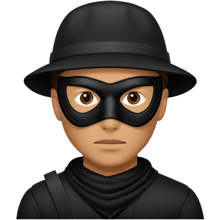 Bank robber emoji