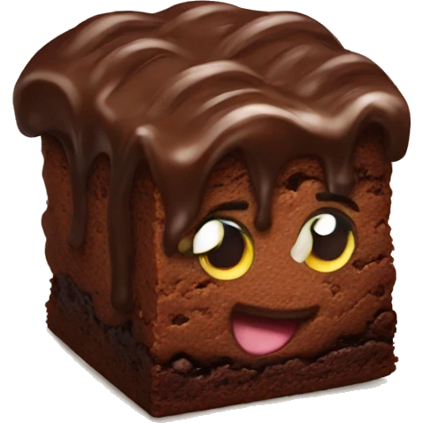 brownie emoji