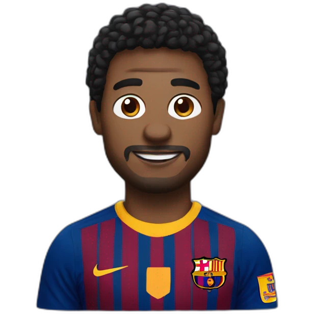 barcelona fan emoji