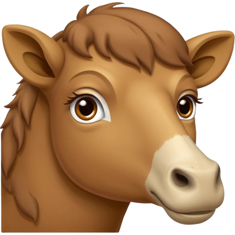 Un chameau qui a soif emoji