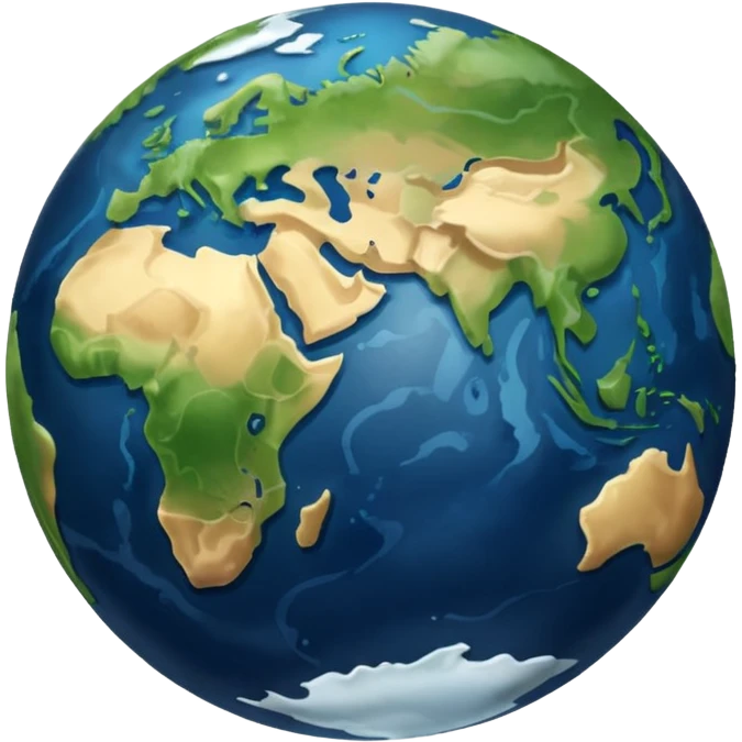 it should not contain earth  emoji