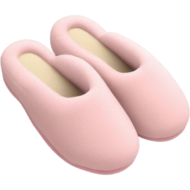 Pink slippers emoji