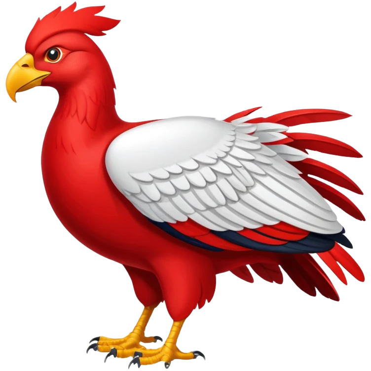 Aigle rouge, le symbole de la ville de Nice emoji