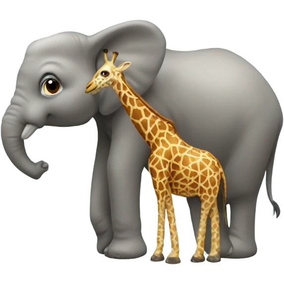 elefant girafe emoji