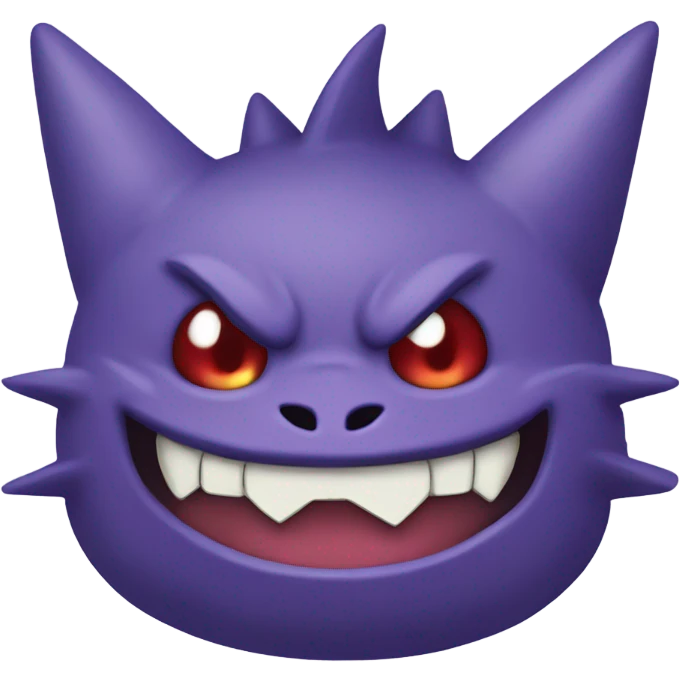 Gengar pokemon emoji