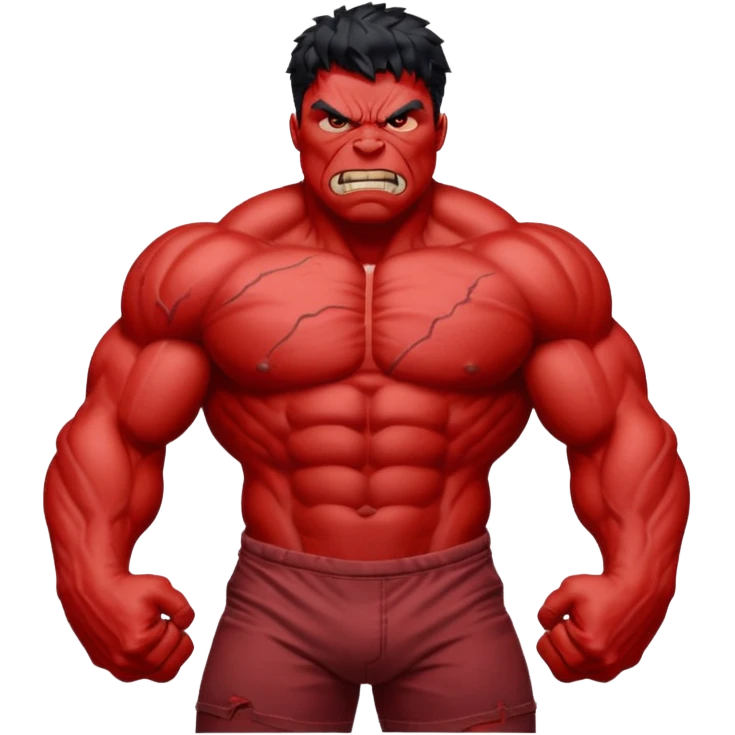 Red hulk emoji
