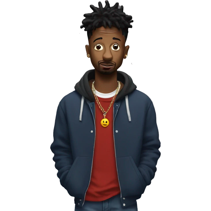 21 savage shrugging  emoji