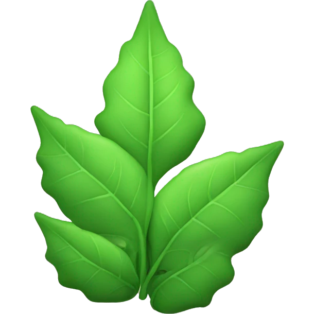 Gas leaf emoji