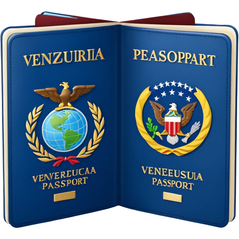 Pasaporte venezolano emoji