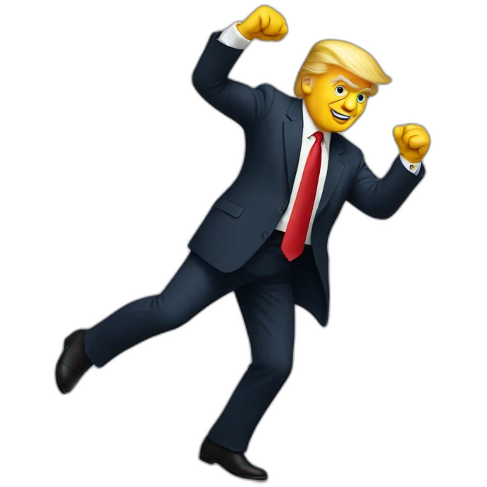 trump dancing emoji