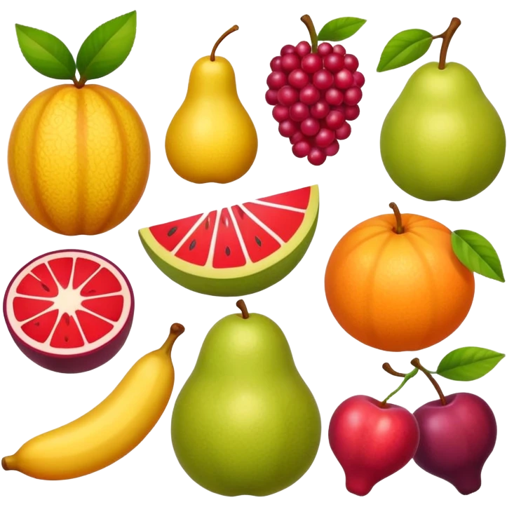 fruits emoji