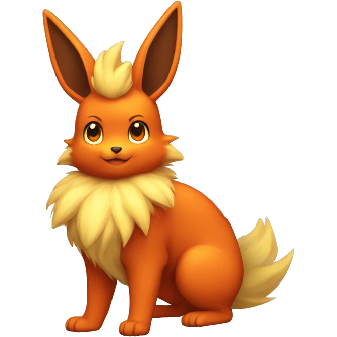 Flareon full body emoji