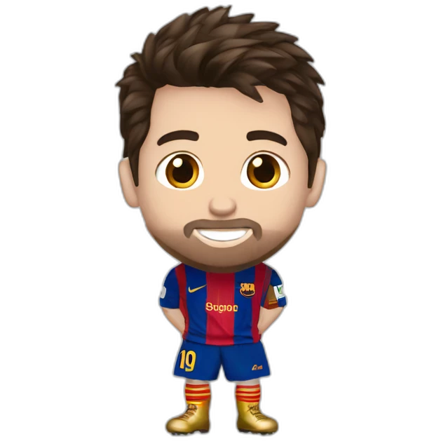 messi ronaldo ugg  emoji