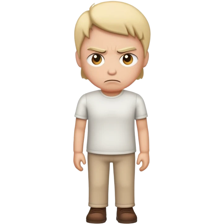 frowning face with full body emoji
