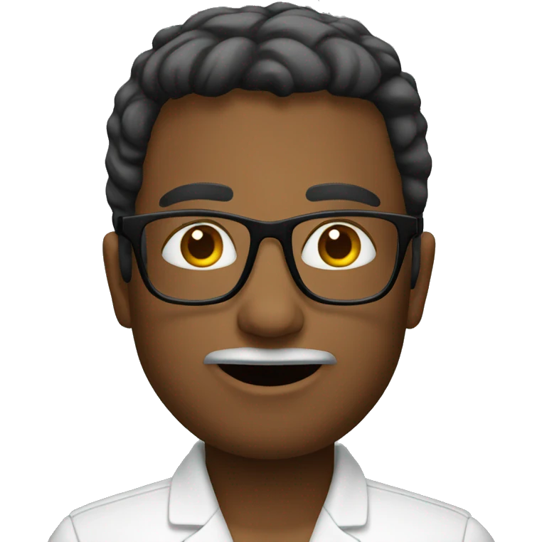 prescription glasses emoji