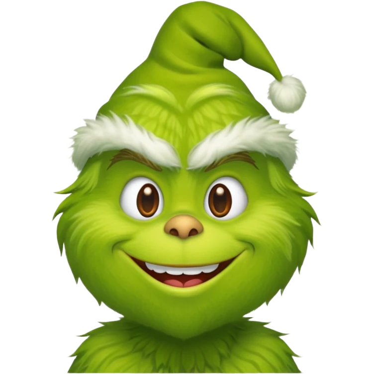 Un emoji de el Grinch emoji