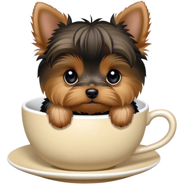 Teacup Yorkie emoji