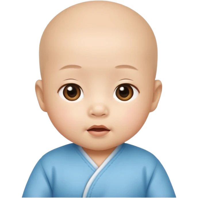 Asian baby emoji