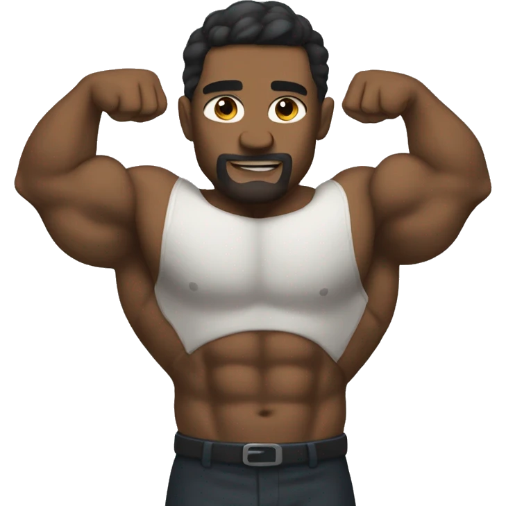 Strong bicep emoji