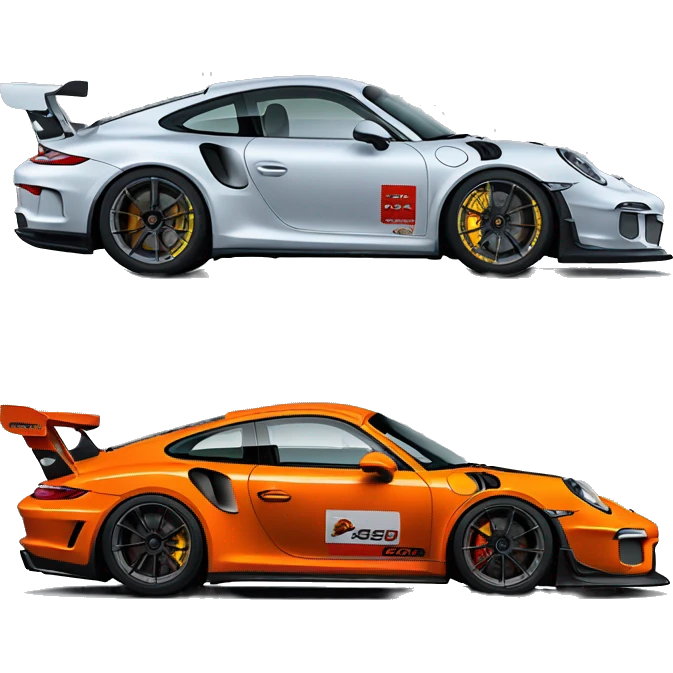 Porsche GT3RS Lighting Mcqueen emoji