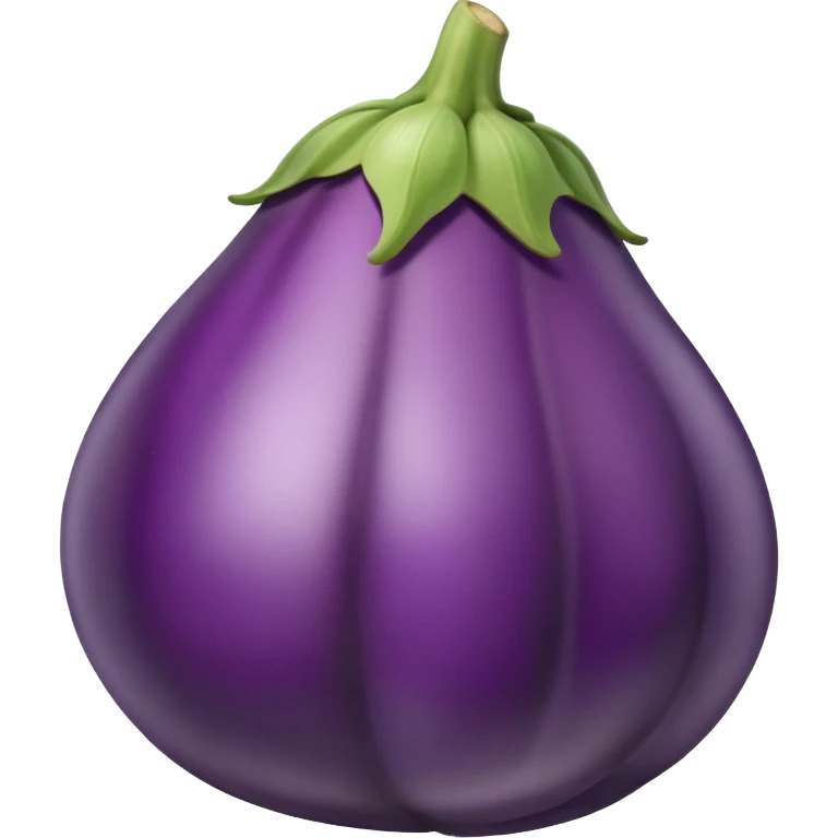 Creamy eggplant emoji