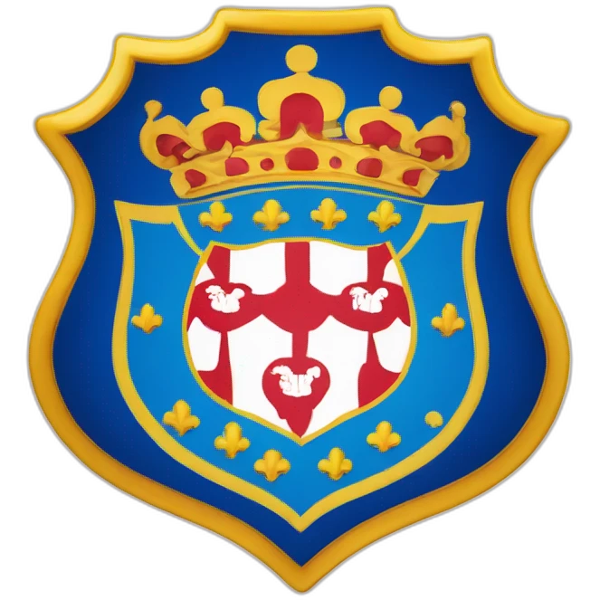 Escudo real club Deportivo de la Coruña emoji