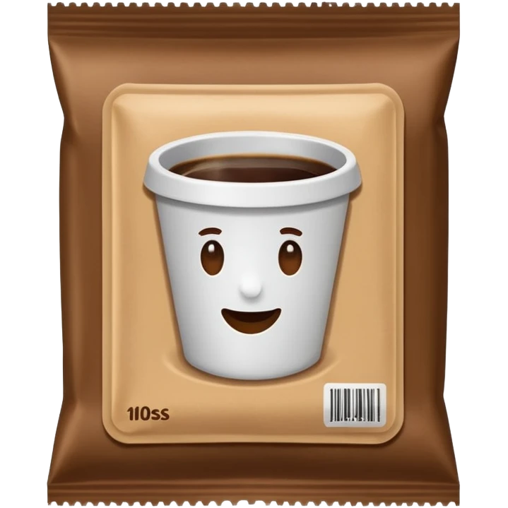 coffee packet emoji