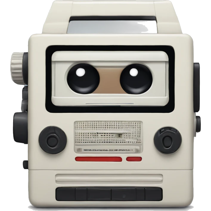 Talkboy - cassette recorder from the movie "Home Alone" emoji