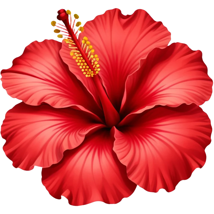 hibiscus flower emoji