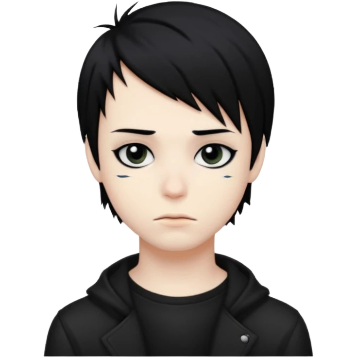 Emo boy emoji