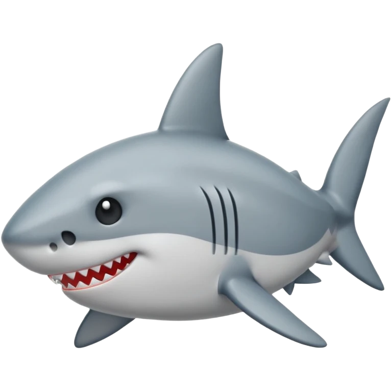 can you make me a shark emoji that’s sighing  emoji