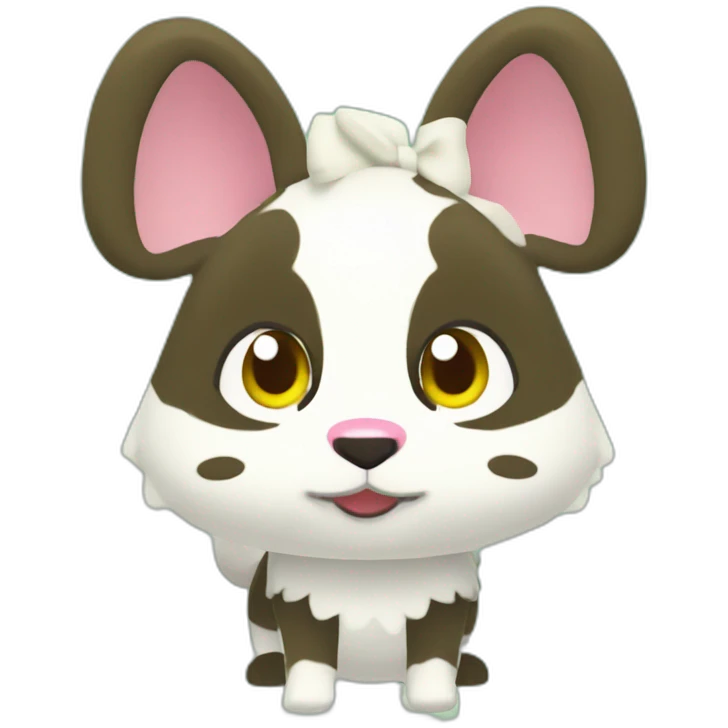 Marie animal crossing emoji