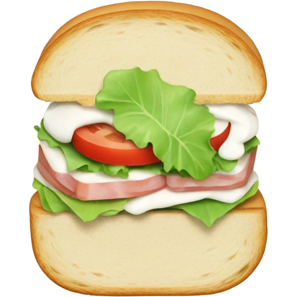 A mayo sandwich emoji