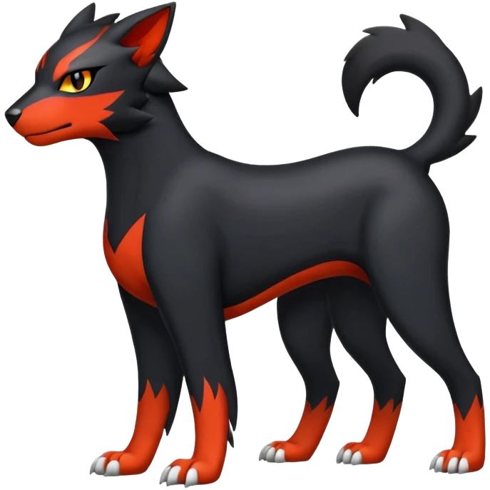 Litten-Houndour-Fakémon-hybrid-creature (full body)  emoji