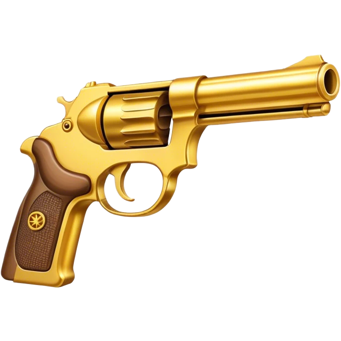 Golden gun emoji