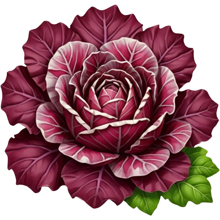 red radicchio  emoji