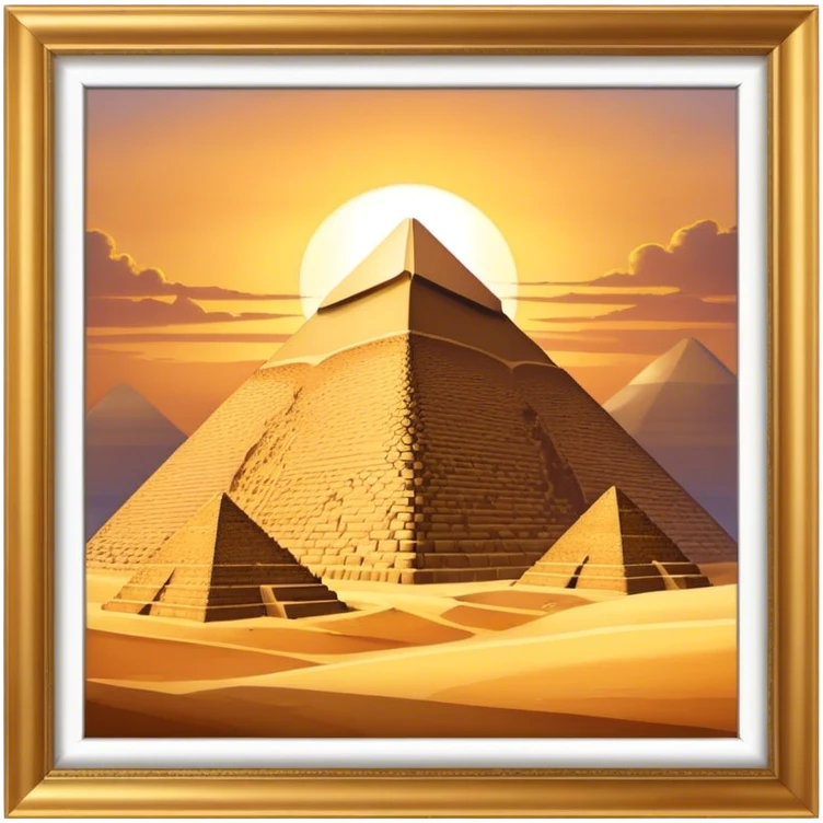 The Great Pyramid of Giza emoji