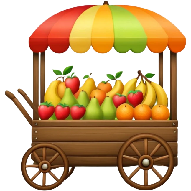 fruit cart emoji