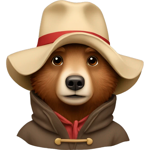 Paddington Bear emoji
