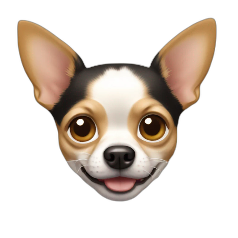 Chihuahua enfadado emoji